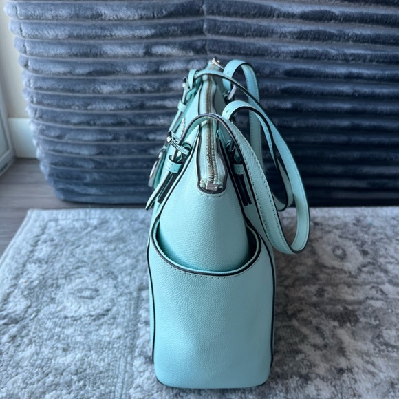 Michael Kors Aqua Blue Tote Bag - Picture 4 of 9